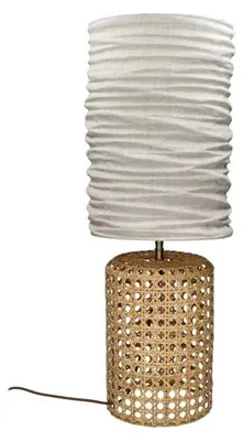 Zdjęcie produktu dla Lampa stołowa Pomax Maestro, kolor naturalny, średnica 26 cm, wysokość 71,5 cm