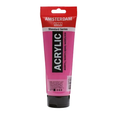 Zdjęcie produktu dla Farba akrylowa Amsterdam Standard Series w tubce 250 ml - Permanent Red Violet Light 577