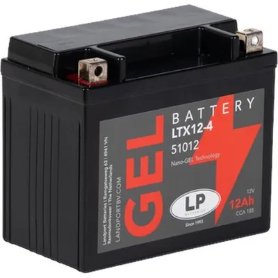 Obrázok produktu pre Akumulator Żelowy Landport GTX12-4 12V 10Ah Bezobsługowy 151x87x131 mm