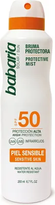 Zdjęcie produktu dla Babaria 31928, Mleczko z filtrem przeciwsłonecznym, Ciało, Butelka, Kojąca, Skóra wrażliwa, 200 ml