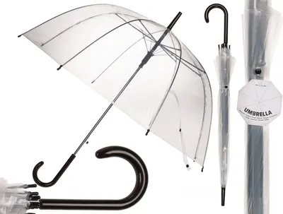 Produktbild von OOTB Kuppel-Regenschirm Transparent
