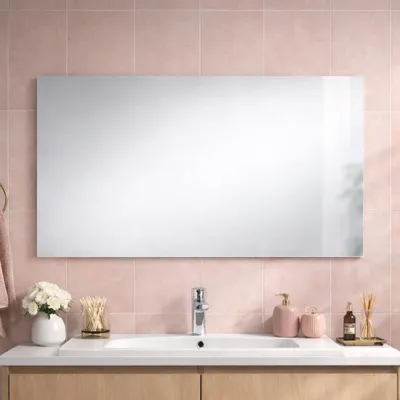 Produktbild von 100x60cm Wandspiegel ohne Beleuchtung