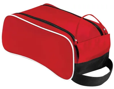 Obrázok produktu pre Quadra Teamwear taška na topánky – 9 litrov FK503 (jednotná veľkosť) (červená/čierna/biela)