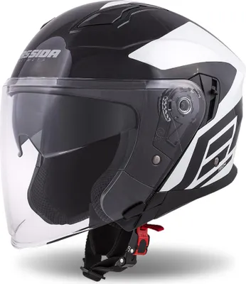 Immagine prodotto di casco Jet Tech Corso, CASSIDA (nero/bianco, taglia XS)