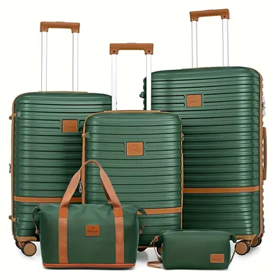 Immagine prodotto di Set di valigie da viaggio – Valigie rigide – Valigie con rotelle – Set di valigie – Bagaglio a mano – Scocca rigida in ABS