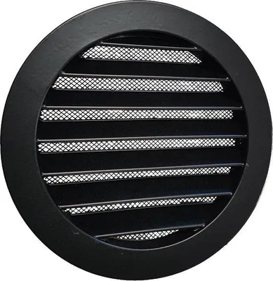 Zdjęcie produktu dla Kratka ochronna przed warunkami atmosferycznymi, średnica 150 mm - aluminium - ochrona wentylacji - nadaje się do różnych średnic rur - Luxento