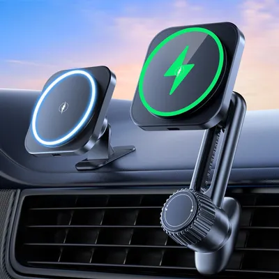 Produktbild von 15W Autohalterung mit Ladefunktion für MagSafe iPhone 15/14/13/12 Pro Plus Max