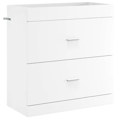 Immagine prodotto di Mobiletto da Bagno Sotto Lavabo Bianco 78,5 x 37,5 x 81 cm