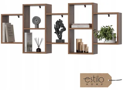 Immagine prodotto di Scaffale da parete 160 cm – Scaffale sospeso in MDF da 18 mm – Scaffale per soggiorno, camera da letto, cucina
