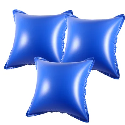 Immagine prodotto di Bettizia 3 pezzi cuscino per piscina 122 x 122 x 60 cm cuscino d'aria invernale per piscina, cuscino d'aria per piscina, imbottitura, cuscino invernale per copertura piscina invernale svernante