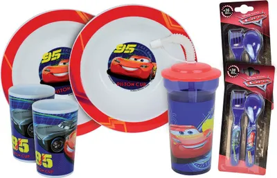 Obrázok produktu pre Disney Cars Sada 7 kusov riadu