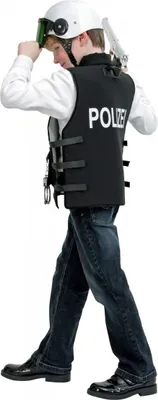 Produktbild von Polizei-Weste , Kindergroessen:152