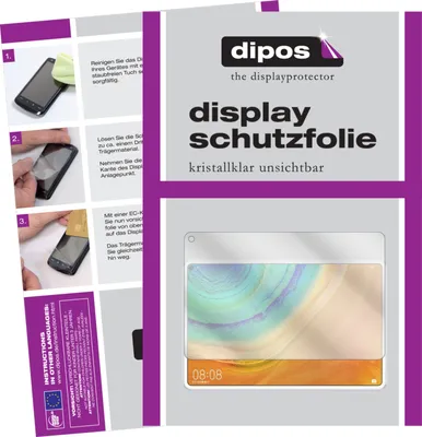Produktbild von 2x Schutzfolie für Huawei MatePad Pro klar Displayschutzfolie Folie Display Schutz dipos