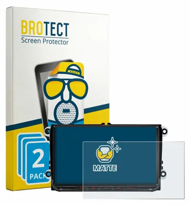 Produktbild von 2x BROTECT Schutzfolie für Xtrons ID90MTVL Displayschutz Displayschutzfolie Folie Matt Entspiegelungsfolie
