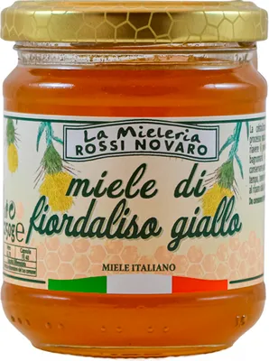 Zdjęcie produktu dla Włoski miód bławatkowy, 250 g (Miele di Fiordaliso Giallo)
