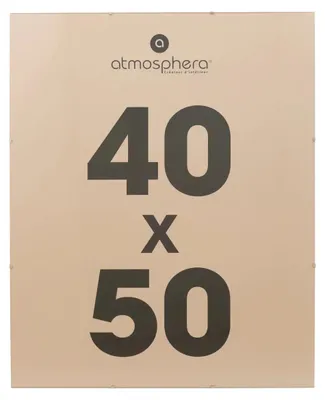 Produktbild von Atmosphera Bilderrahmen ohne Rahmen - 40 x 50 cm - MDF/Kunststoff - Der einfache Bilderrahmen