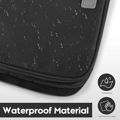 Produktbild von Famanu Kulturtasche für Herren - Wasserabweisend - Große Aufbewahrung