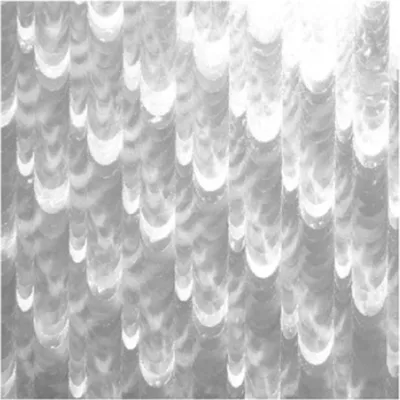 Produktbild von Selbstklebende Fensterfolie - Sichtschutzfolie - 100 x 45 cm - Wiederverwendbar und Einfach anzubringen - Silber (Wassermuster)