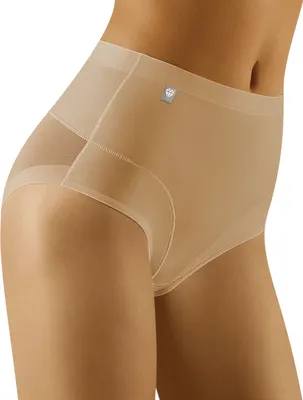 Produktbild von Wolbar Damen Slip Unterhose Unterwäsche figurformend Diamond 3511, Beige, M