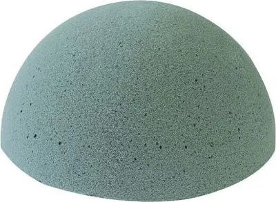Produktbild von Steckmasse - Kugeln, halb, 15 x 8 cm, Kugel, Steckschaum, Steckmoos, Steckschwamm