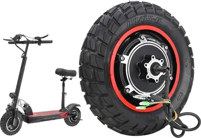 Obrázek produktu pro 48V 500W náhradní motor pro elektrický skútr Kugoo M4/M4PRO 10 palců nafukovací pneumatiky motor zadního kola