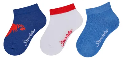 Produktbild von Sterntaler Sneaker Socken 3er-Pack Krebs