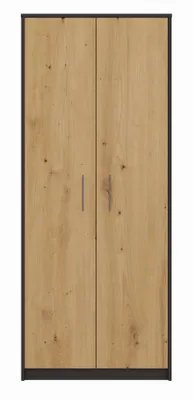 Produktbild von Topeshop OLIV 2D ANT/ART KPL, 8 Regale, Partikelbord, Partikelbord, Matt
