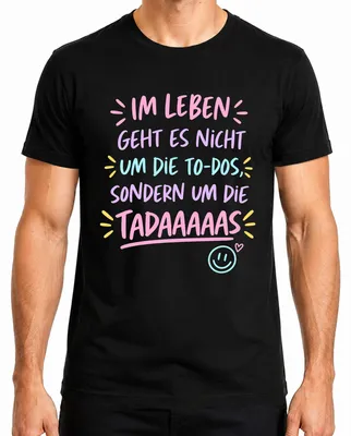 Zdjęcie produktu dla Koszulka męska "Nie To Do", motywacyjny napis, humorystyczny, kolor: czarny, rozmiar: 3XL