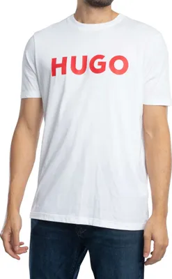 Produktbild von HUGO Dulivio Grafik-T-Shirt, Weiß XXL
