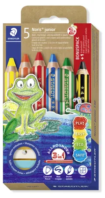 Productafbeelding van STAEDTLER® 140 C6P1 Potlood, Noris junio, set, 100% PEFC-gecertificeerd