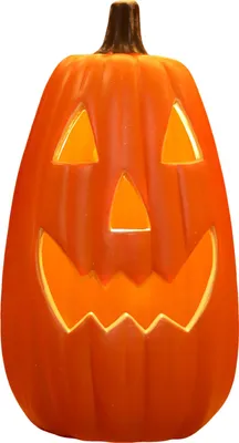 Produktbild von Halloween-Kürbislaterne, gruselige LED-Leuchtkürbisfigur für den Innen- und Außenbereich, Halloween-Tischdekoration
