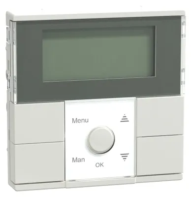 Zdjęcie produktu dla Merten MEG5754-0319, Kontrola okiennicy, Biały, Termoplastyczny, 2 min, Przyciski, 6 h