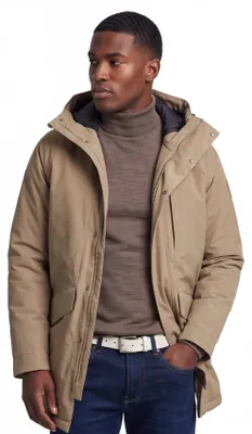 Produktbild von Parka Tenson khaki mit borstzak