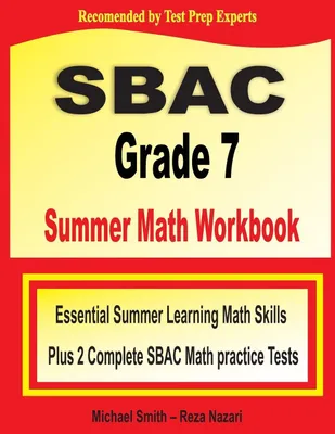 Produktbild von SBAC Grade 7 Summer Math Workbook