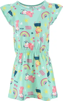 Produktbild von Peppa Wutz Pig Kinder Mädchen Sommerkleid Kleid – Grün / 104