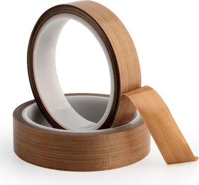 Produktbild von Teflon-Klebeband/PTFE-Klebeband, Hochtemperaturkleber, 3D-Drucker-Hochtemperaturband, Vakuumierband, Isolierband für Vakuumiermaschine, Hand- oder Impulsversiegeler (13 mm x 10 m)
