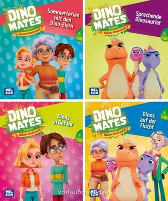 Obrázek produktu pro Nelson Mini-Bücher: Dino Mates 1-4