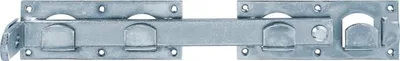 Produktbild von Alberts® Doppeltorüberwurf galv. blau verzinkt Länge: 423 mm Höhe: 70 mm