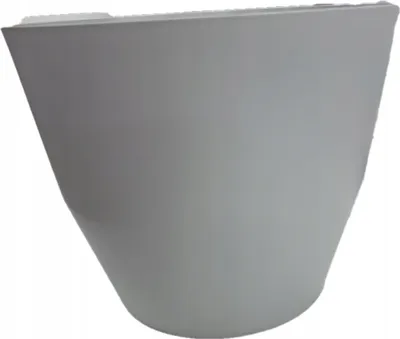 Immagine prodotto di Coprivaso bianco grigio 18x14,5 cm