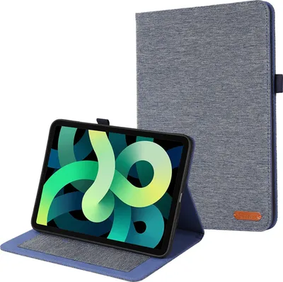 Obrázek produktu pro Pouzdro pro Apple Ipad 2022 10.9 Ochranný kryt Pouzdro s funkcí stojánku a funkcí automatického uspání/probuzení v modré barvě
