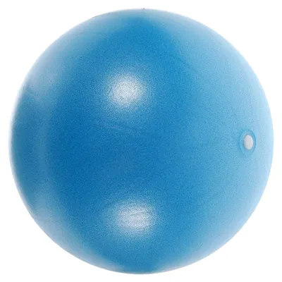 Produktbild von Kleiner Pilatesball aus stabilem PVC mit 23 cm Durchmesser, rutschfest für Yoga, Fitness und Physiotherapie zu Hause