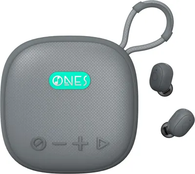 Image de Ecouteurs MusPlay 2-en-1, Smart [Bluetooth/AUX / MP3] [Mode jeu/musique] [Haut-parleur 24 h / Ecouteurs 60 h, lecture longue] Portable Compact
