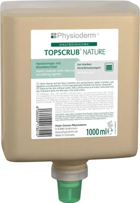 Produktbild von Topscrub nature 1000 ml Neptuneflasche Handreiniger Naturreibem.Physioderm