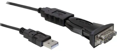 Immagine prodotto di Delock 61460 USB Adapter Delock A -> D-Sub9 St/St