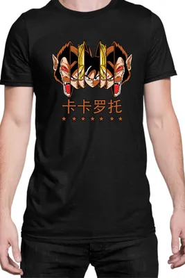 Zdjęcie produktu dla Męska Koszulka Manga Japan Anime Comics Animation Dbz 021, Man 3XL / Czarny