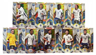 Image de FIFA 365 2026 ADRENALYN XL PANINI KICK-OFF FWC 10–18 England 9-piece SET