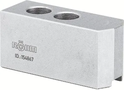 Produktbild von Röhm Aufsatzbacken Größe 315, 3-Backen-Satz, härtbar Spitzverzahnung 60° - 154871