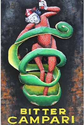 Produktbild von 3D-Metallbild - Motiv: Bar - 120 x 80cm