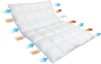 Zdjęcie produktu dla Traumina Breeze Puchowa, wyjątkowo lekka kołdra letnia 200 x 200 cm Puch