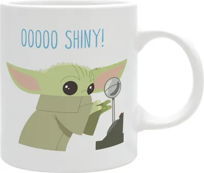 Produktbild von Yoda Chibi Tasse | Star Wars The Mandalorian Mug | Baby Yoda Grogu | 320 ml